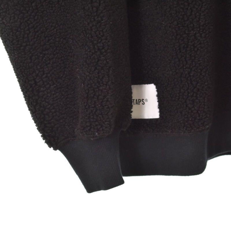 ダブルタップス WTAPS 22AW Bevel Mock Neck Poac. Snl Black モック