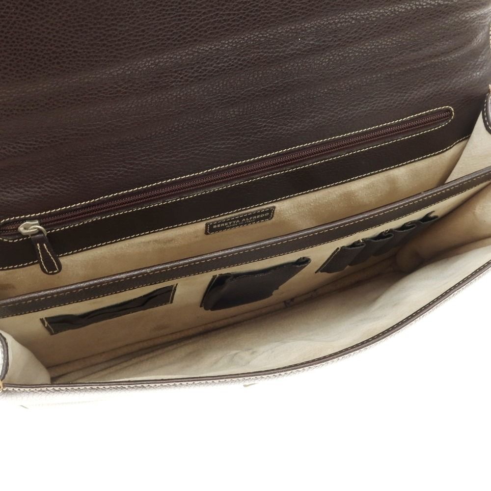 中古】ベレッタ アルフレッド BERETTA ALFRED レザー ブリーフケース