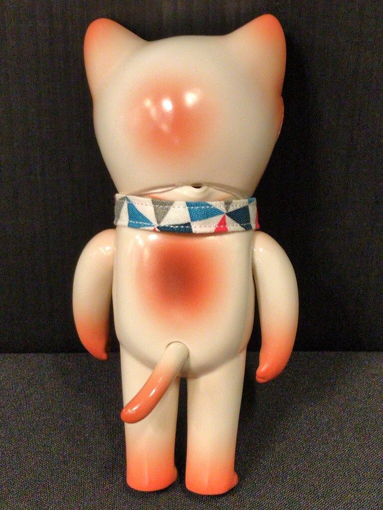 Cojica Toysコジカトイズ My First Kitten NEKO COJICA TOYS MY FIRST KITTEN NEKO 白成型/茶 Cojica Kitten My ソフビ