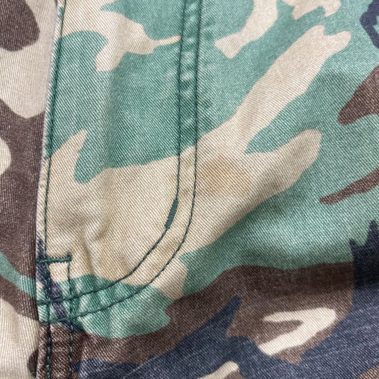 ERL Camo Cargo Pants カモカーゴパンツ 迷彩 イーアールエル L