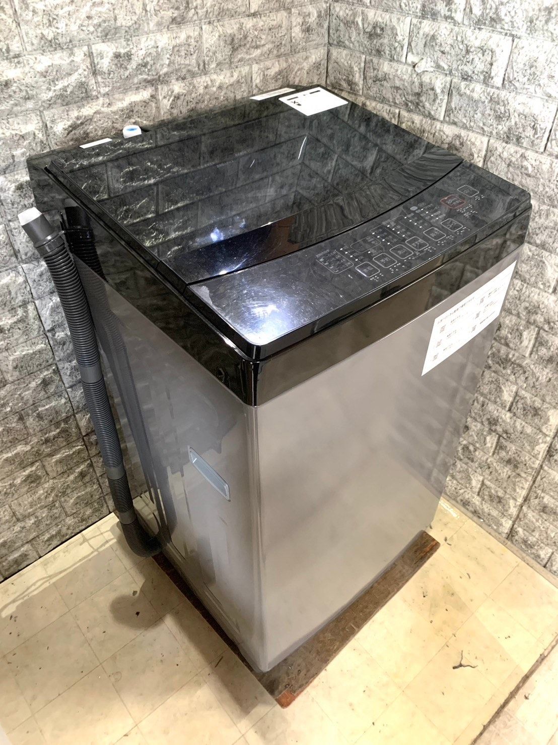 大阪送料無料☆3か月保証☆洗濯機☆ニトリ☆2022年☆6㎏☆NTR60 BK☆S  