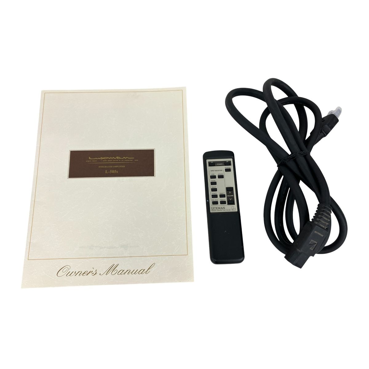 LUXMAN ラックスマン L-505s リモコン付き プリメインアンプ 音響機器 オーディオ K10439584