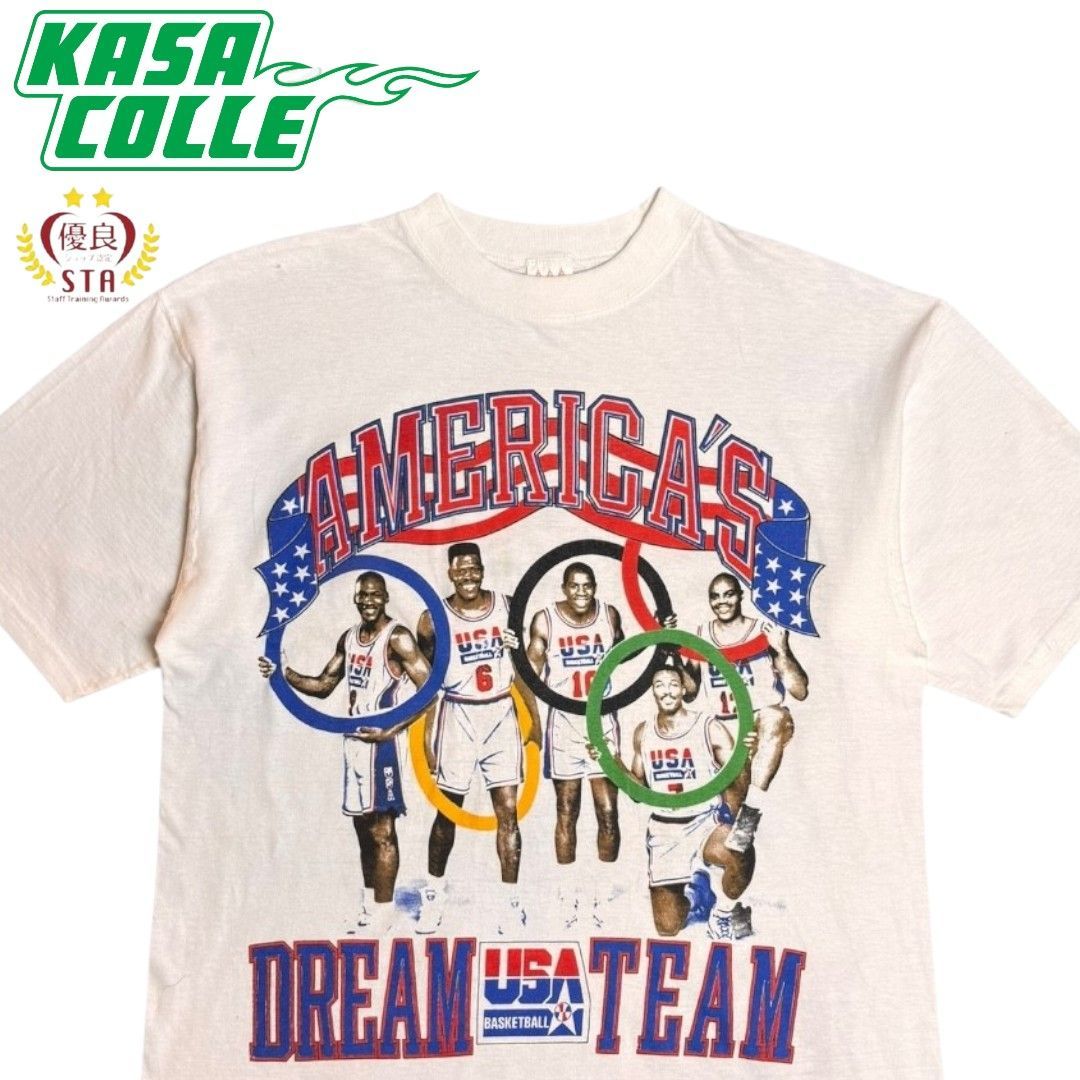 限定品、激レアドリームチームTシャツXLサイズ ドリームチーム T