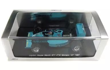 ミニカー 1 43 Leyton House March 871 Monaco GP 1987 RIZLA 16 スカイブルー S1650