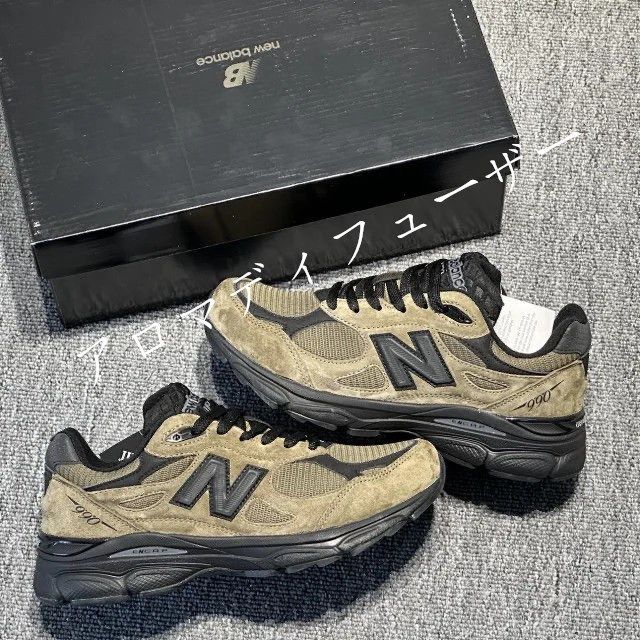 箱付 JJJJound × New Balance NB 990 V3 レディース/メンズ スニーカー