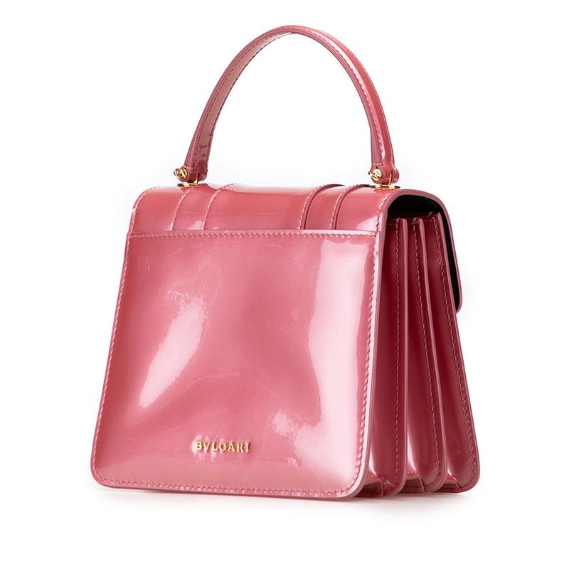 BVLGARI　ミニハンドバッグ　保管袋付 BVLGARI ミニハンドバッグ 保管袋付 BVLGARI ミニハンドバッグ