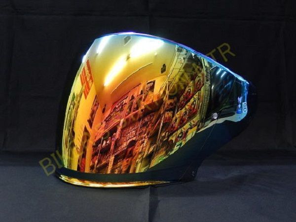 SHOEI純正 cj-2 スモークミラーシールド ファイアオレンジ CWR-F2