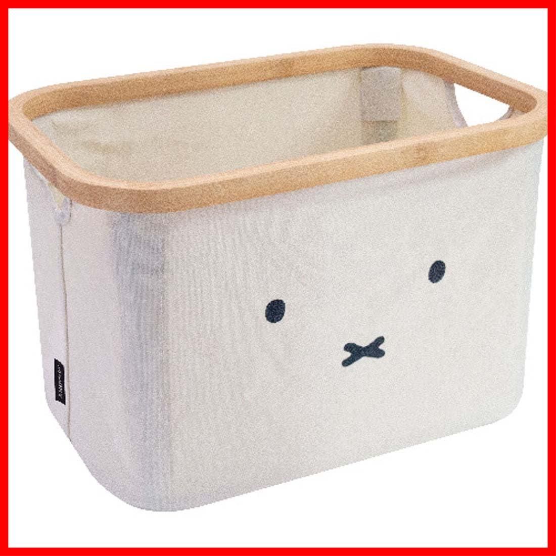 【人気商品】顔だけミッフィー 16L バスケット バンブー 幅38×奥行26.4×高さ24cm miffy ミッフィー オカトー(Okato)