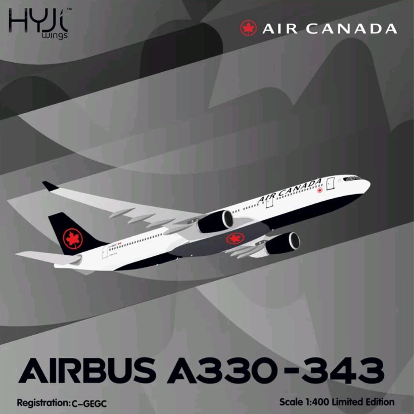 HYJLwings エアカナダ A330-300 C-GEGC 1/400 HYJLwings エアカナダ A330-300 C-GEGC 1/400 - メルカリ