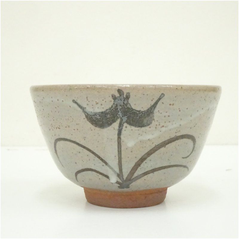 唐津焼 光山造 色絵『馬上人物風景文』茶碗 共箱 / 茶事 茶道具 唐津焼 光山造 色絵『馬上人物風景文』茶碗 共箱 / 茶事 茶道具