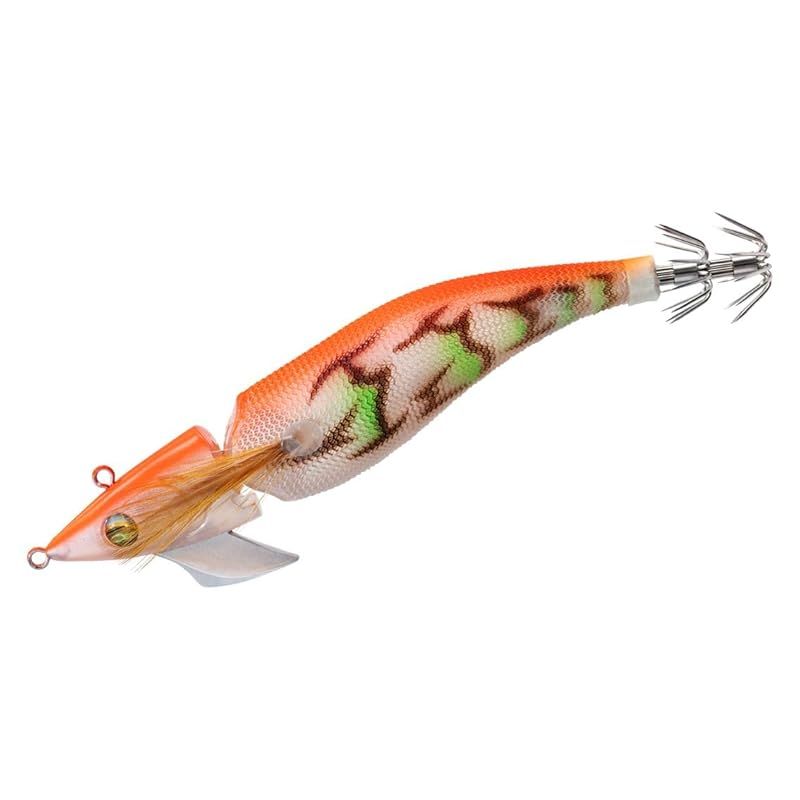 ダイワ(DAIWA) エギ エメラルダスアモラスジョイント3.0 夜光-オレンジエビ 0