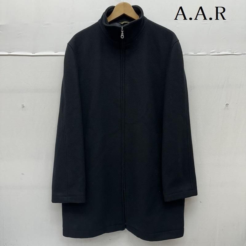 A.A.R アール コート YOHJI YAMAMOTO ハイネック スタンドカラー ウール ジップ コート X560607