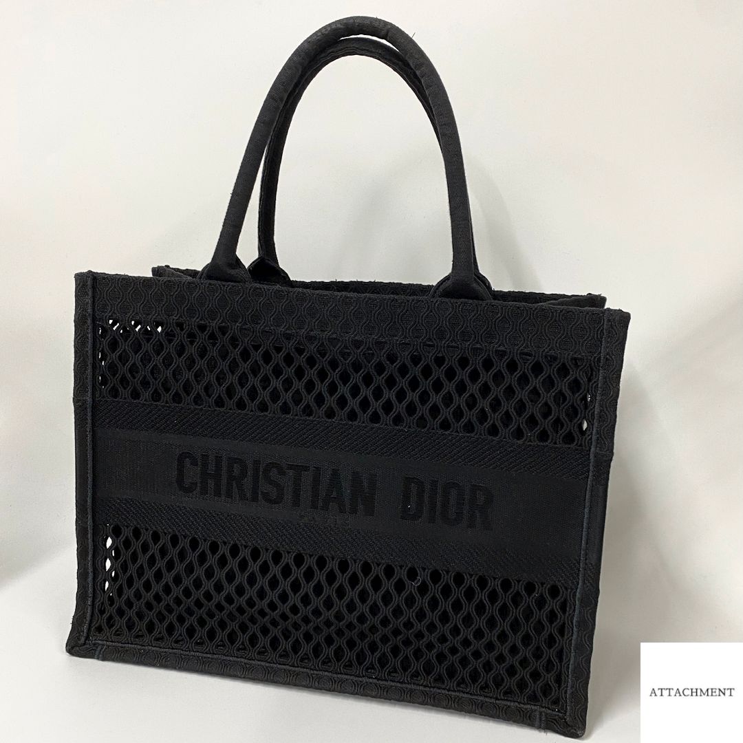 DIOR ディオール メッシュ トートバッグ ノベルティ ブラック