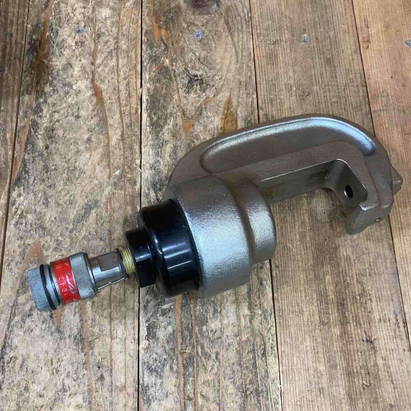 油圧ヘッド分離式圧縮工具