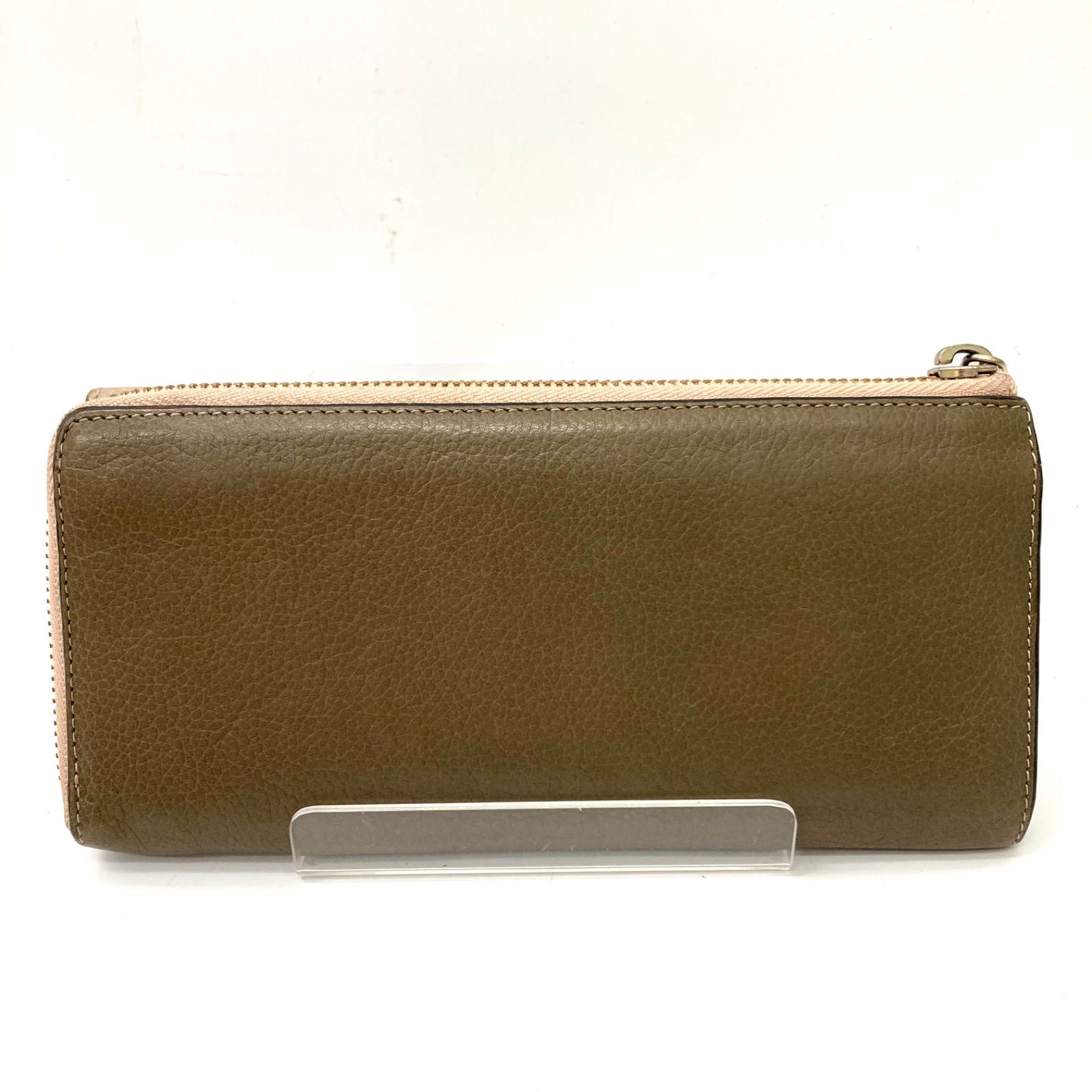 Chloé】クロエ レター 長財布 グレージュ系 レザー ☆ - メルカリ