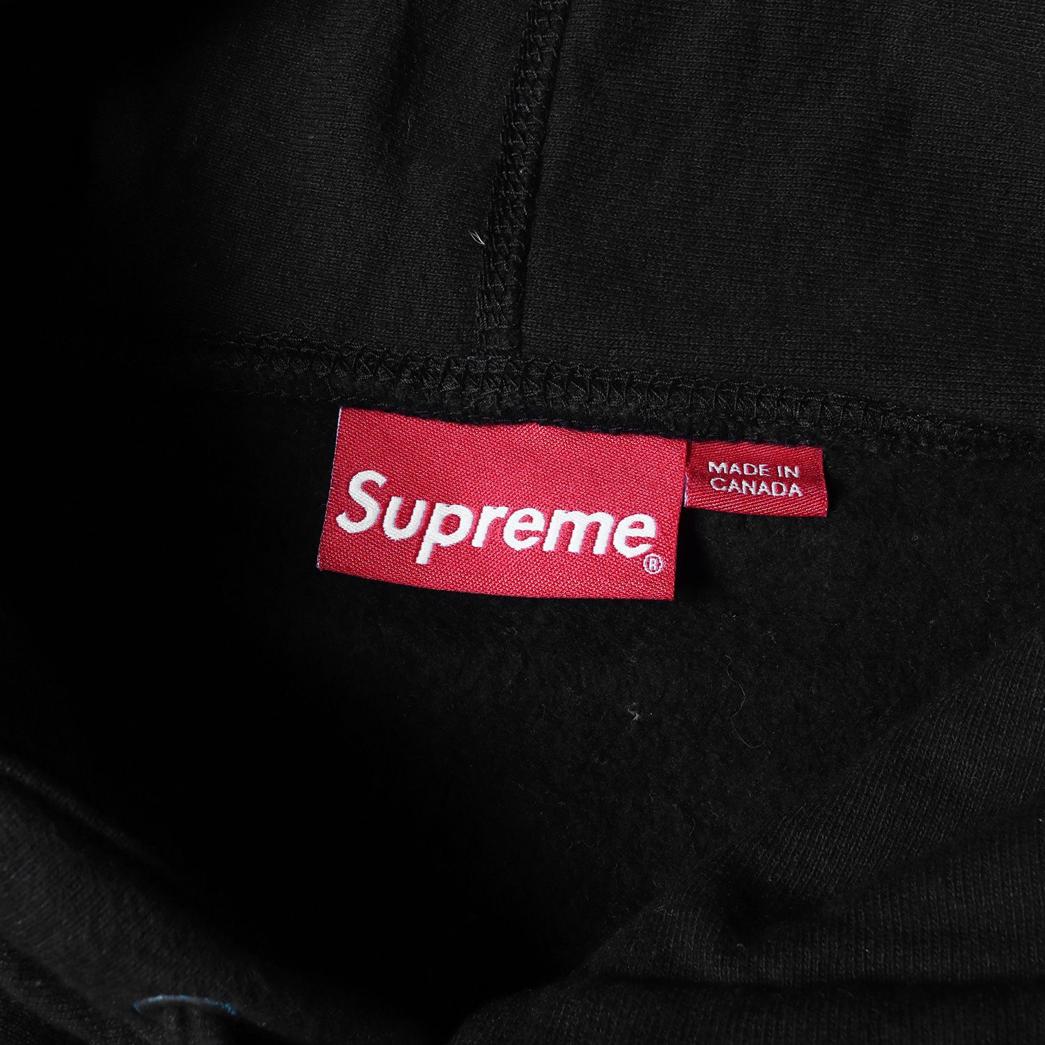 Supreme シュプリーム パーカー サイズ:L 18AW 袖ロゴ スウェットパーカー / Gradient Sleeve Hooded  Sweatshirt ブラック 黒 トップス フーディー【メンズ】 - メルカリ