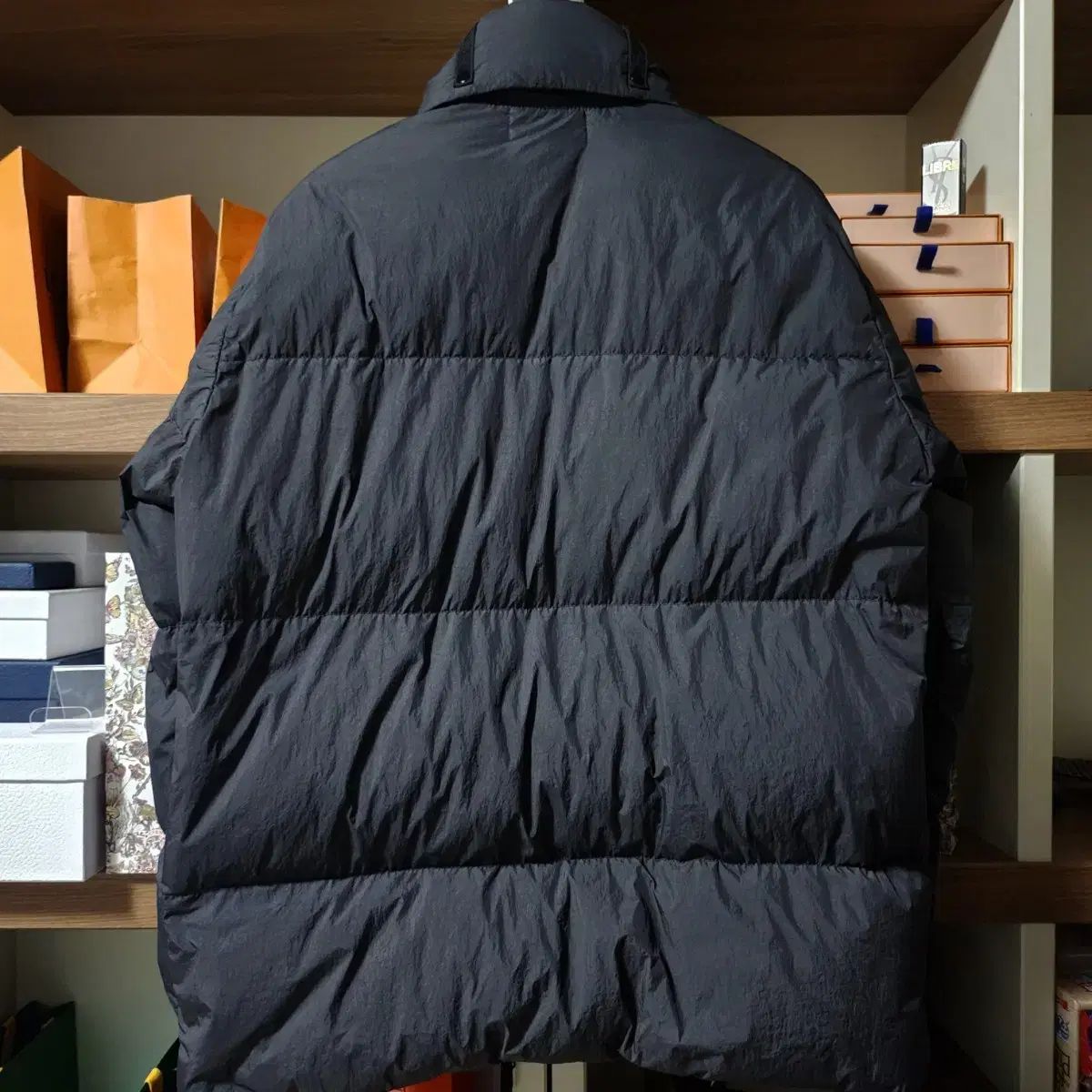 21FW STONE ISLAND ストーンアイランド クリンクルレップス ダウンジャケット M