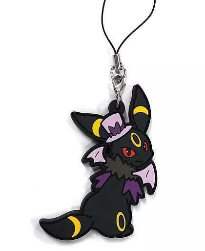 ポケモンセンター限定 ブラッキー ストラップ 中古】雑貨 ブラッキー 「ポケットモンスター ラバーストラップ