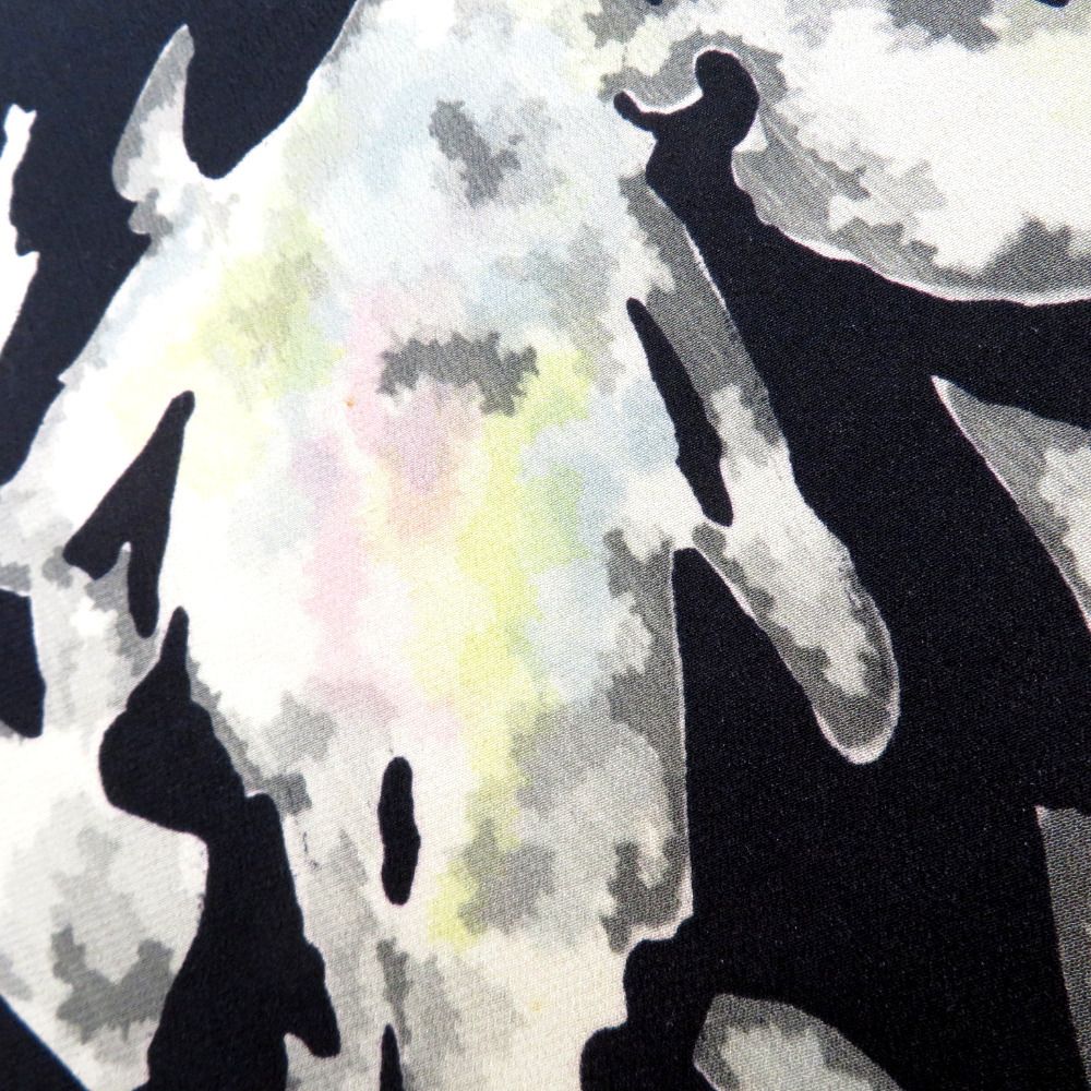 正絹‼️ 茶系レトロモダンデザイン【道行】ーに（唐織 龍 帯 正絹 帯） 