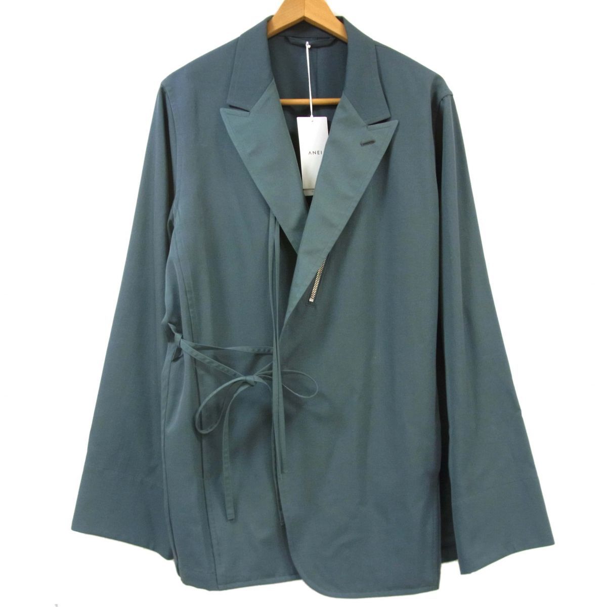 定価55 000円◆ANEI アーネイ ピークドラペルジャケット 21AW P.L.T JKT WOOL メンズ