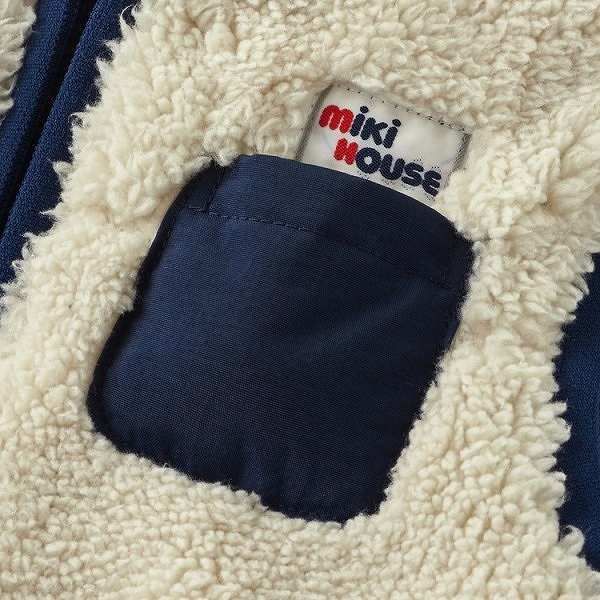  ミキハ ミキハウス mikihouse ベスト 110 cm 紺 03 ベスト トップス