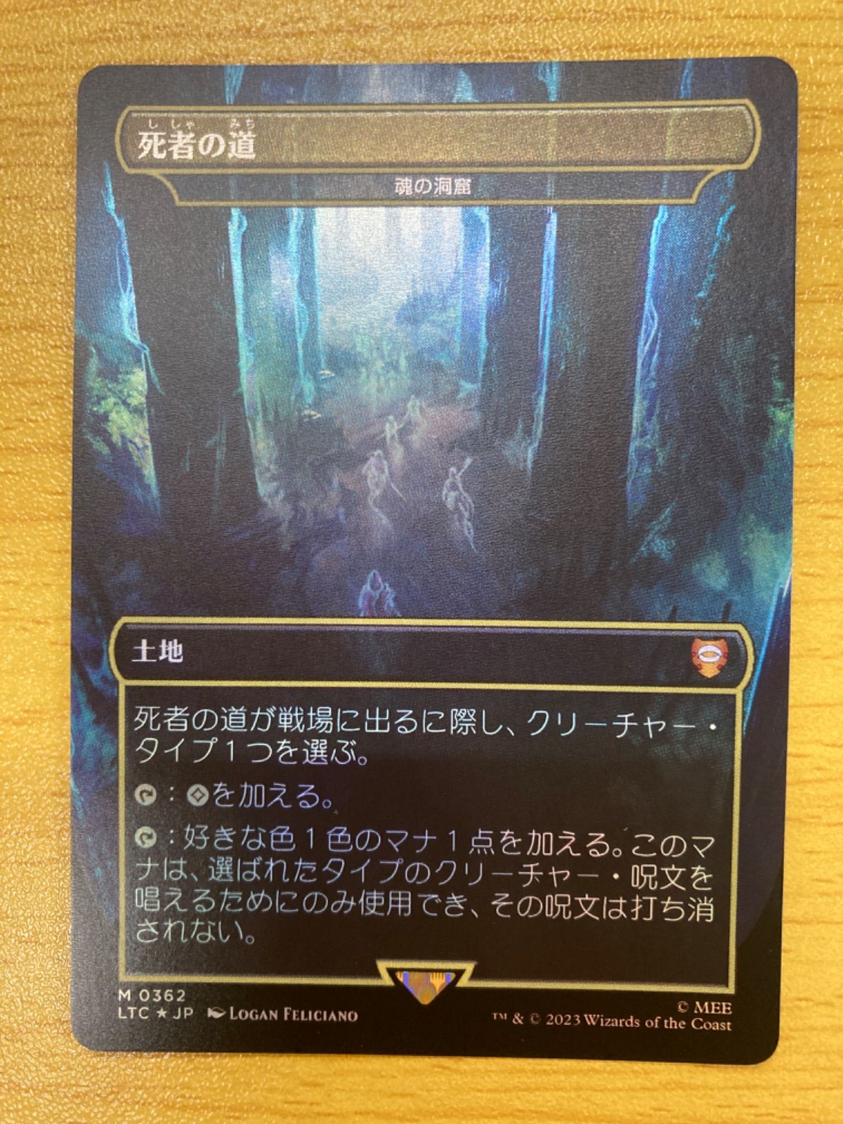 MTG 死者の道 魂の洞窟 日本語 FOIL - メルカリ