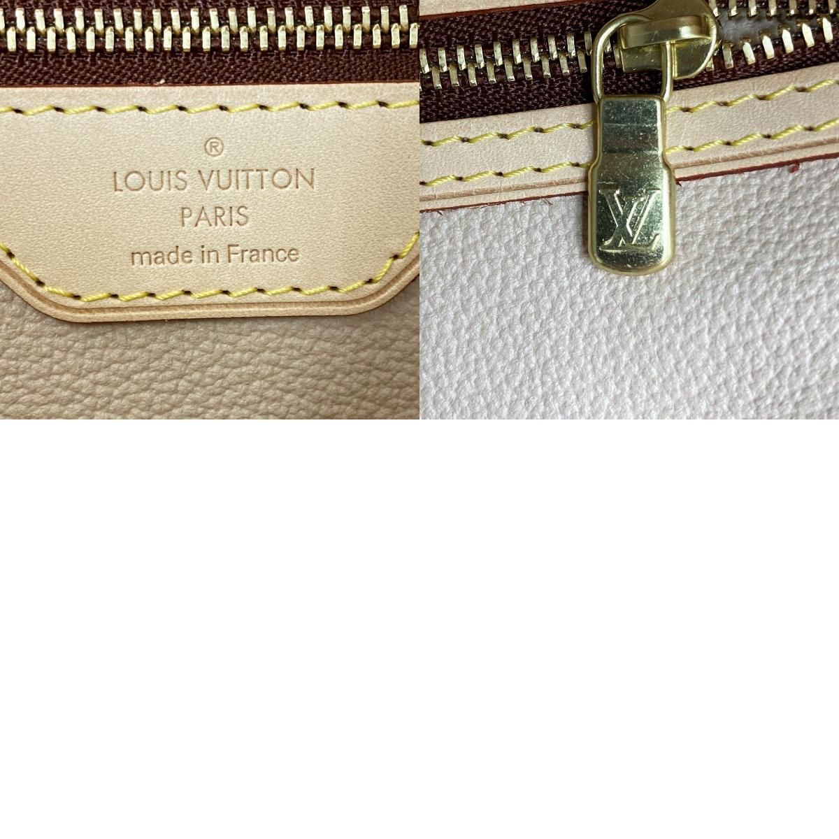LOUIS VUITTON ルイ・ヴィトン バケットGM ベタ無し モノグラム ショルダーバッグ バケツバッグ バッグ ブラウン PVC レディース メンズ ユニセックス ファッション M42236 USED