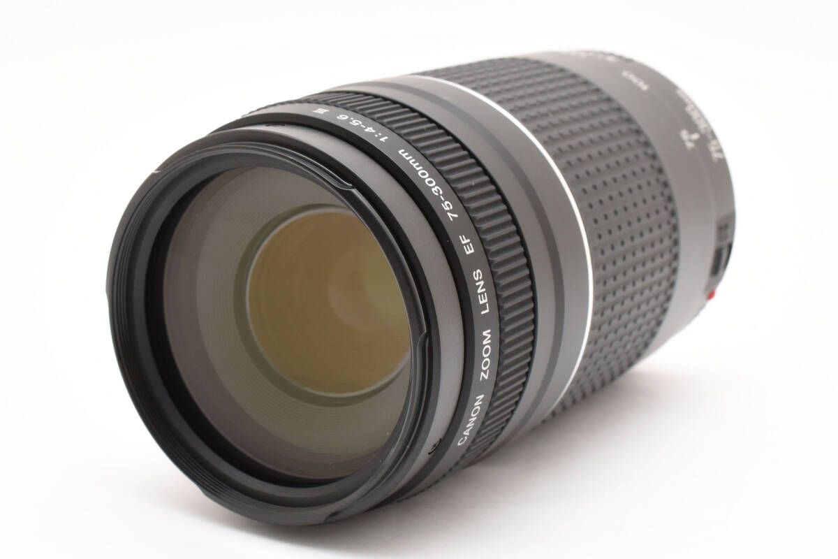 ☆極上品☆キヤノン CANON EF 75-300mm F4-5.6 割引 III ☆ T5＃4019
