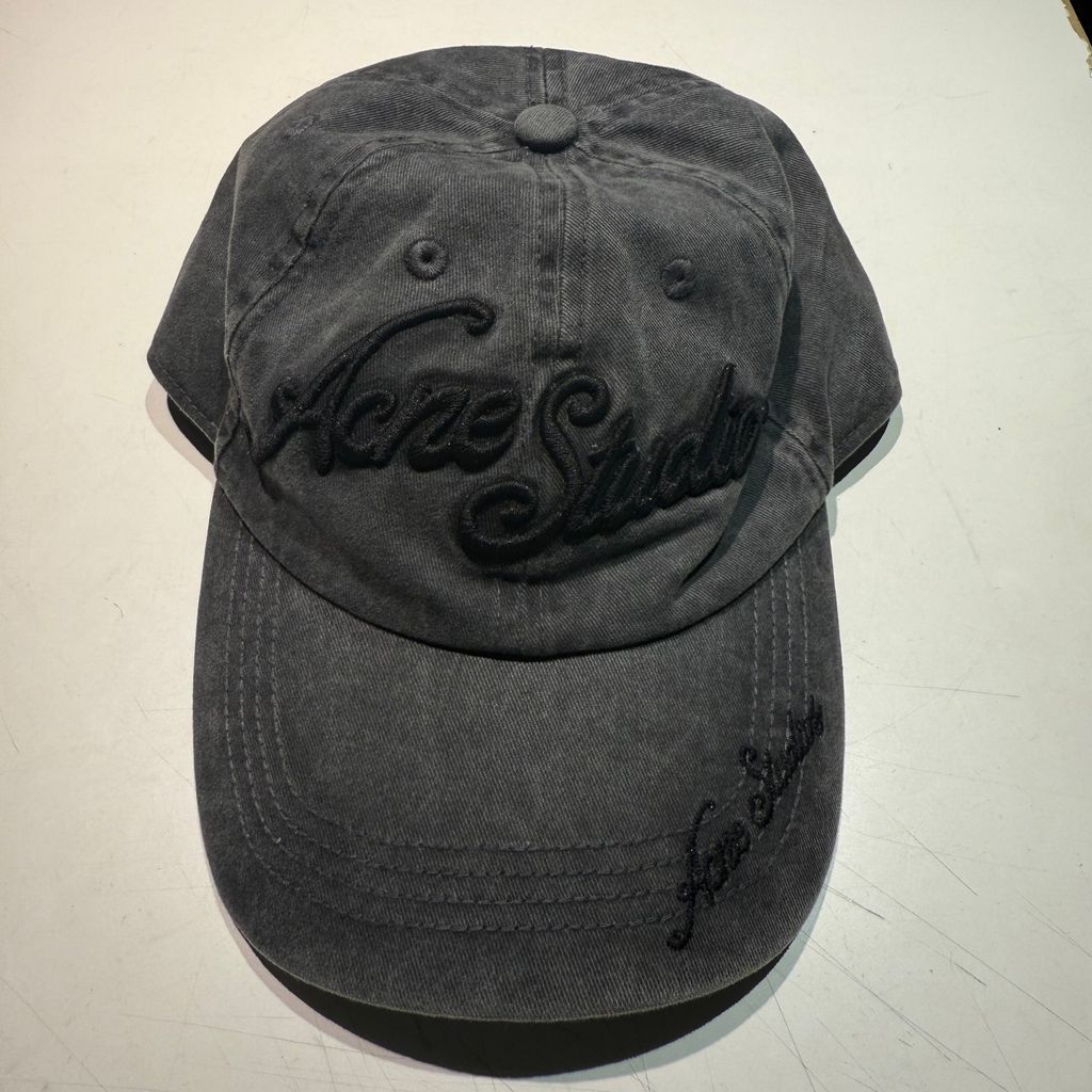 FAF フェイクアスフラワーズ 新品 黒 刺繍 ベースボールキャップ
