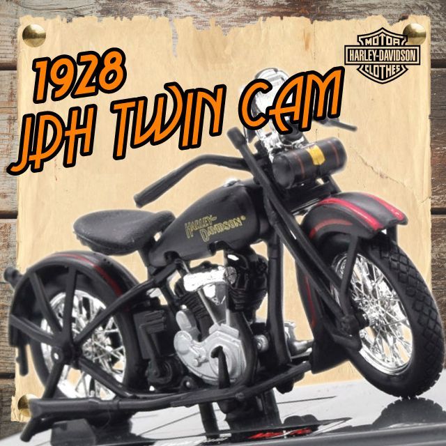 【ミニチュアモデル】ハーレーダビッドソン　1928JDH Twin Cam