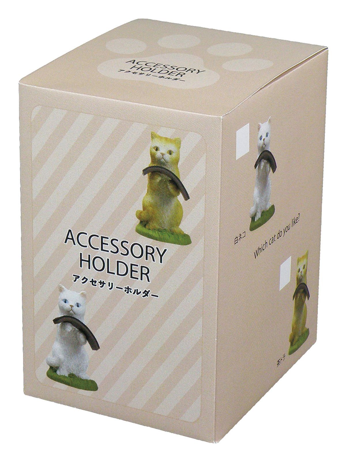 在庫セール】白ネコ アクセサリーホルダー SR-5604 セトクラフト