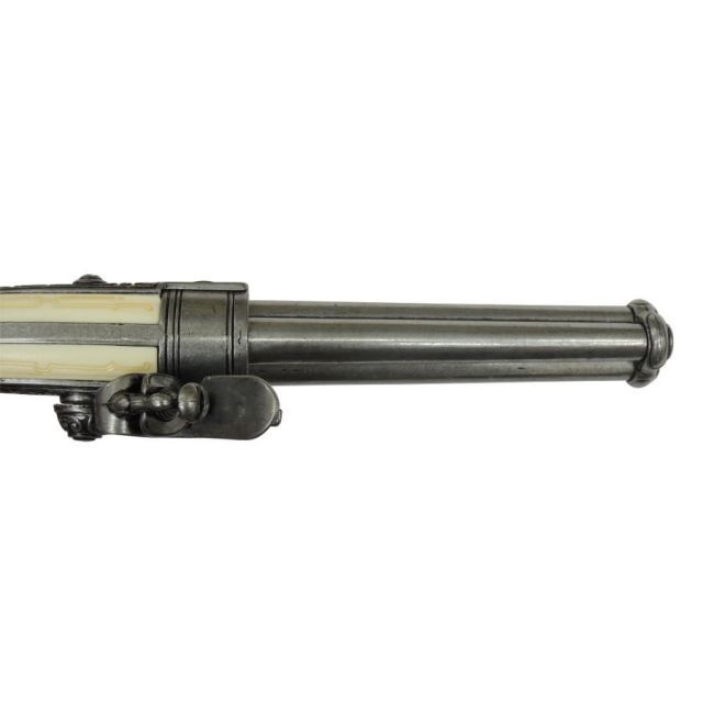 DENIX デニックス 模造銃 3バレル付フリントロック グレー 1016G 