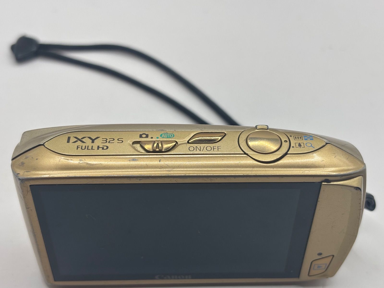 動作保証あり CANON キャノン IXY 32S Gold ゴールド PC1682