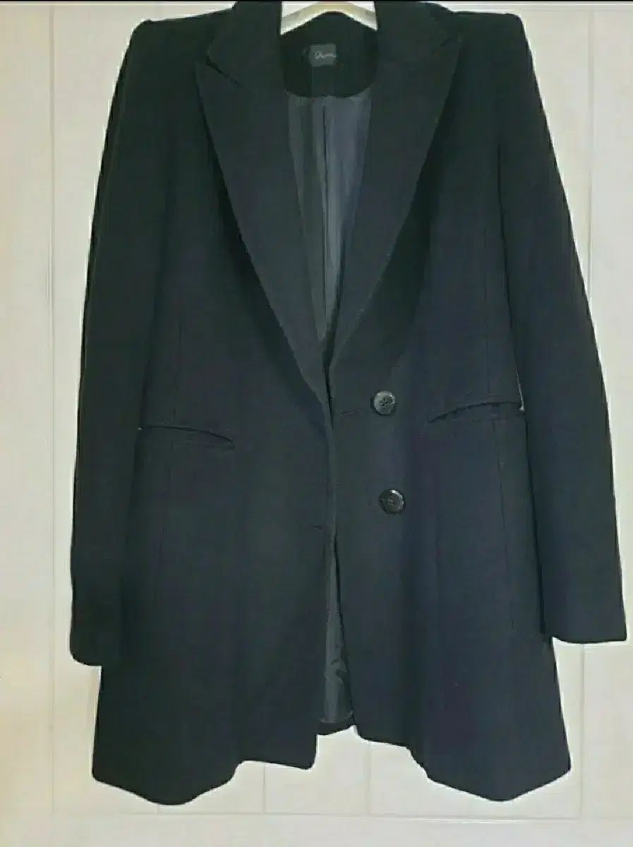 ROEM ロエム 黒 ハーフコート