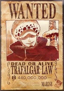 中古】ポスター(アニメ) トラファルガー・ロー 「ワンピース