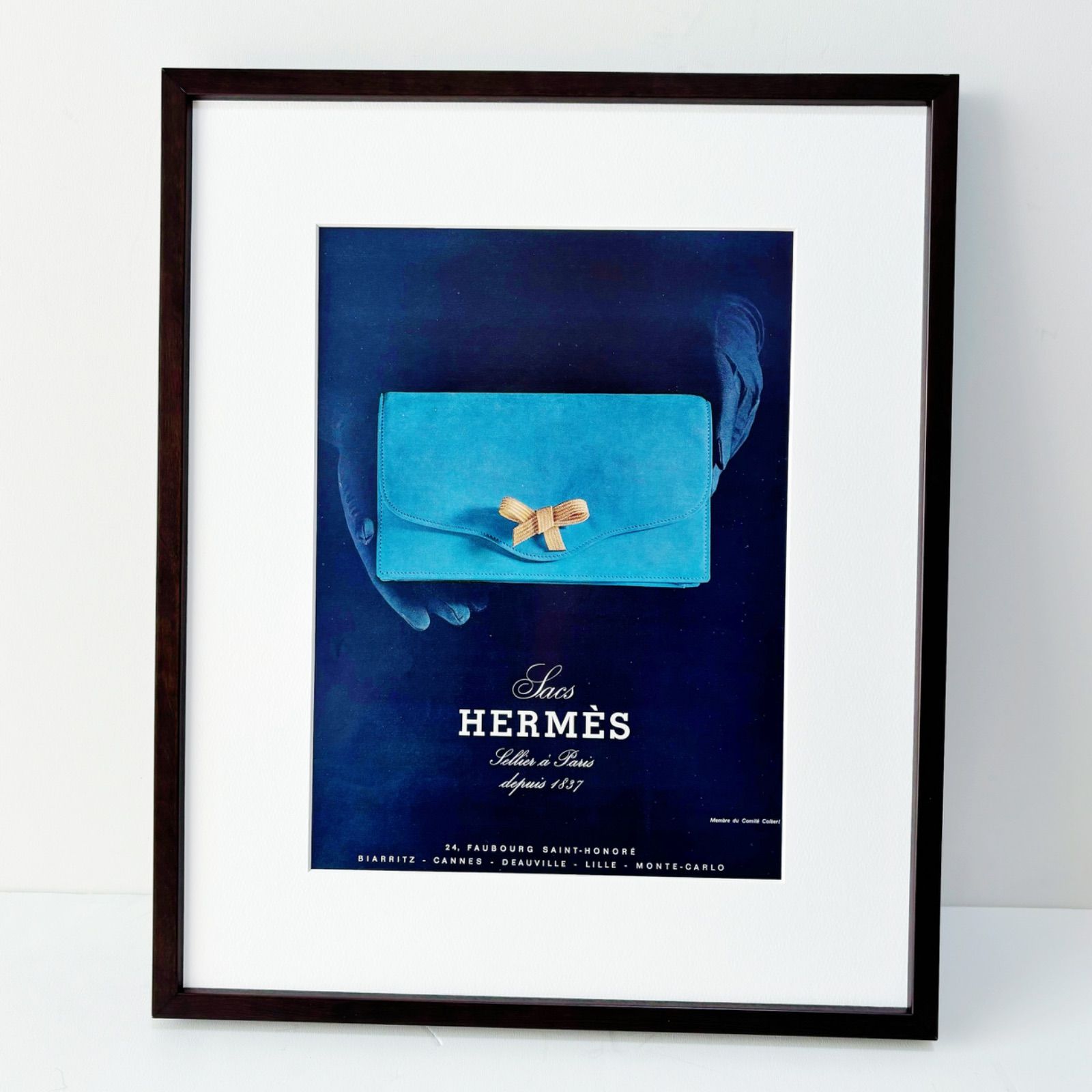 1965 広告＞HERMES エルメス ポスター ヴィンテージ アートポスター