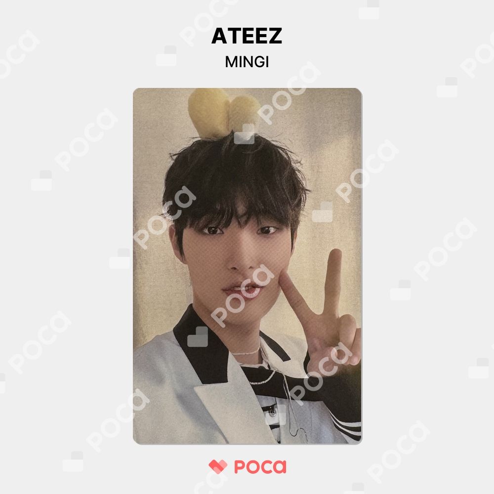 ATEEZ ミンギ トレカ ATEEZ X ANITEEZ ADVENTURE POP-UP STORE