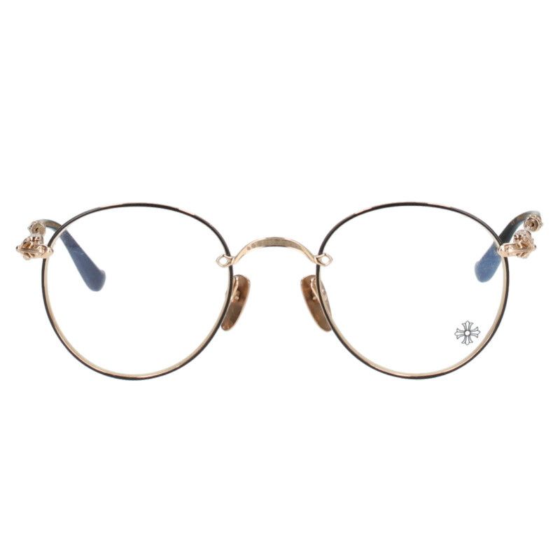 クロムハーツ BUBBA-A クロステンプルメタルフレームラウンド  