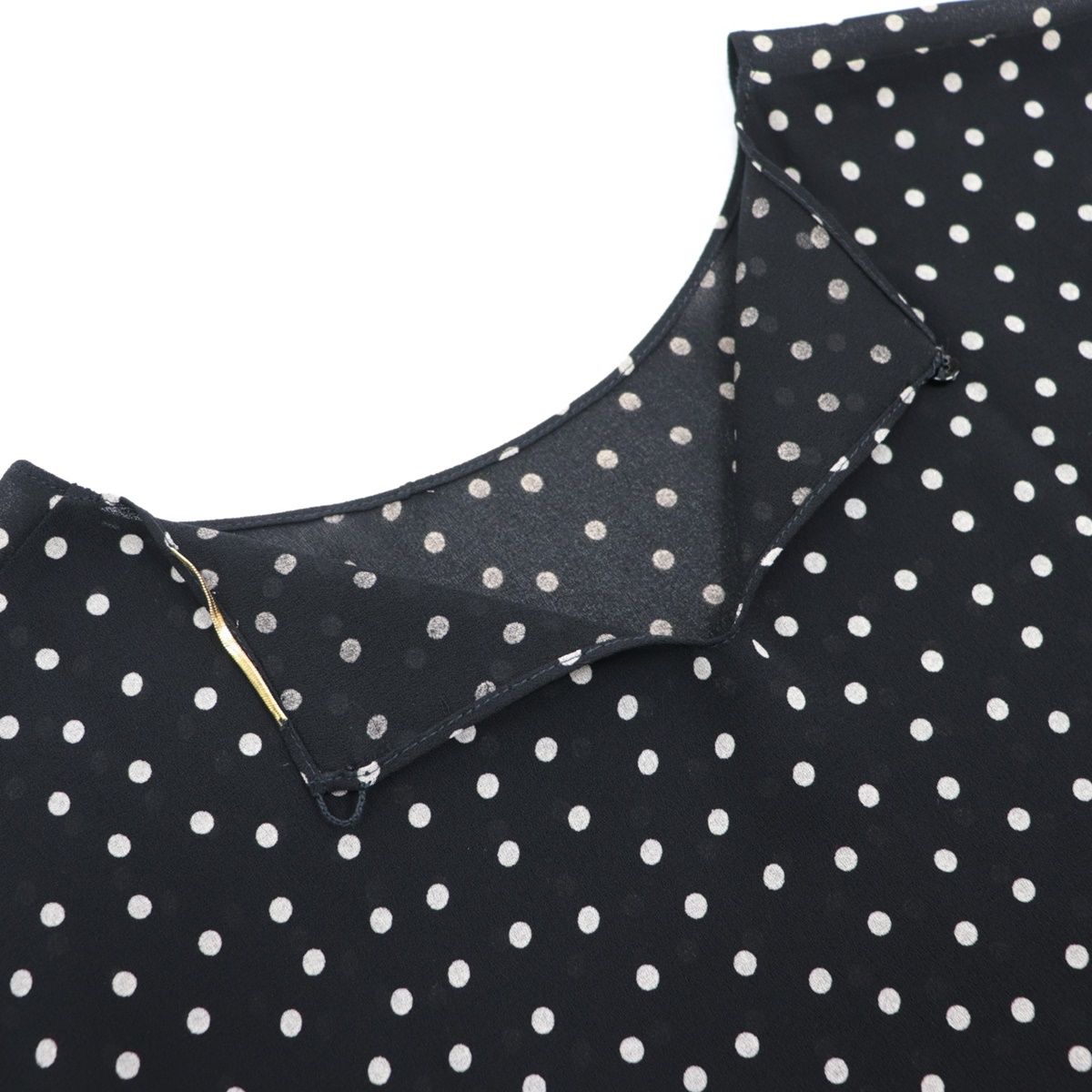 新品未使用 SAINT LAURENT PARIS ノースリーブ 黒白 果てしない XS