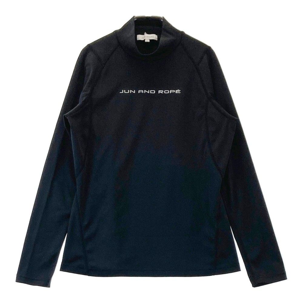 サイズ：L JUN&ROPE ジュン アンド ロペ ハイネック 長袖Tシャツ