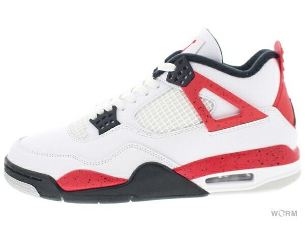 【US12.5】 AIR JORDAN 4 RETRO RED CEMENT DH6927-161 【新古品】