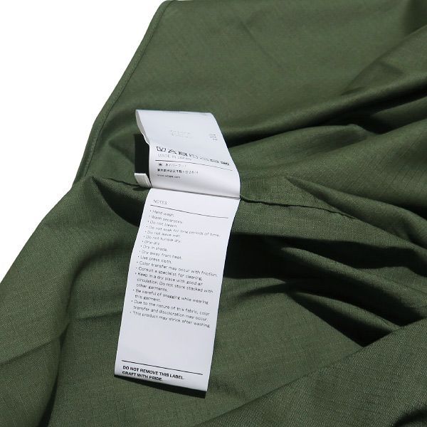 WTAPS ダブルタップス 25SS BD 02/SS/CTPL.RIPSTOP.COOLMAX 251TQDT