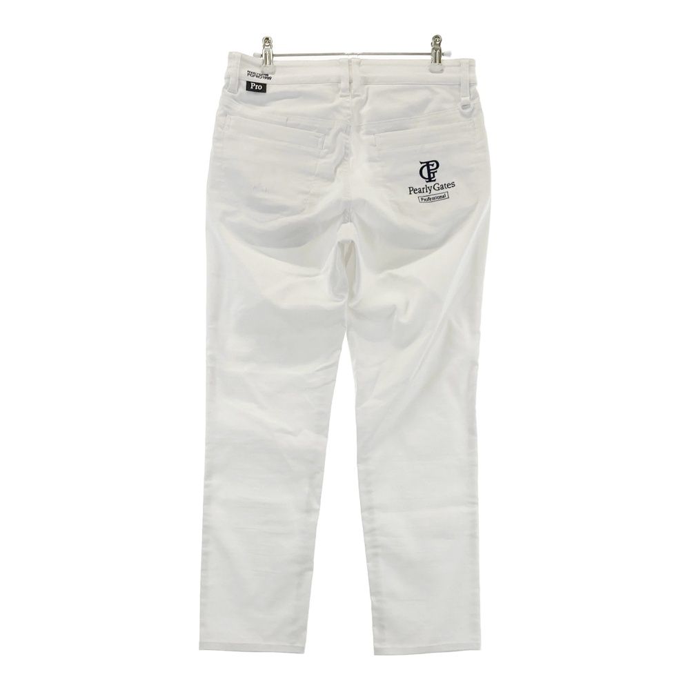 サイズ 1 PEARLY GATES パーリーゲイツ 2025年モデル ストレッチパンツ ホワイト系 240101528853 ゴルフウェア レディース ストスト