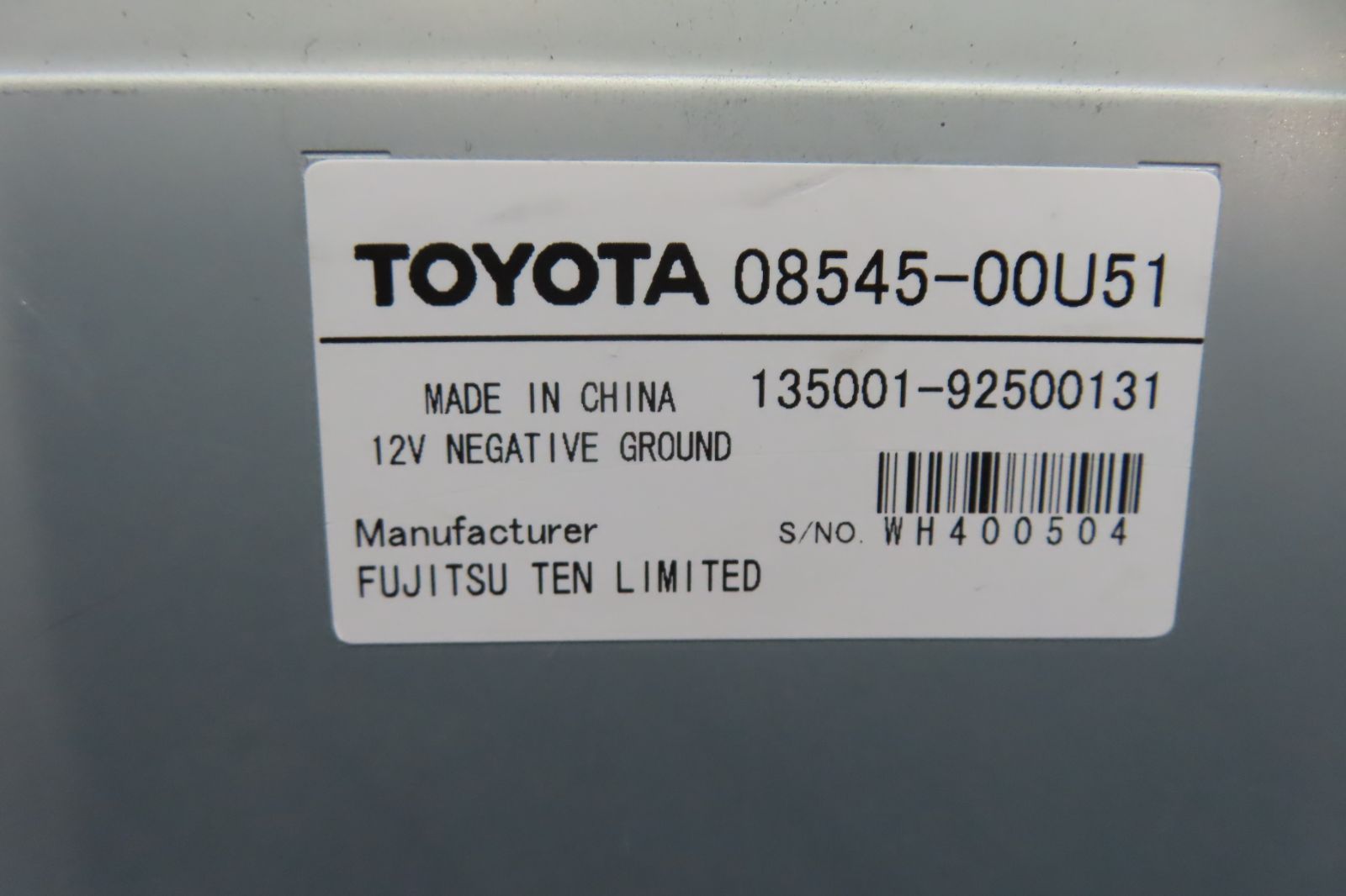 F2007|トヨタ純正 NSCT-W61