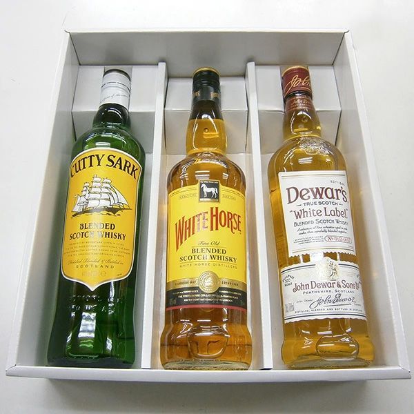 スコッチ ブレンデッドウイスキー 飲み比べ 3本セットA ギフト箱入り