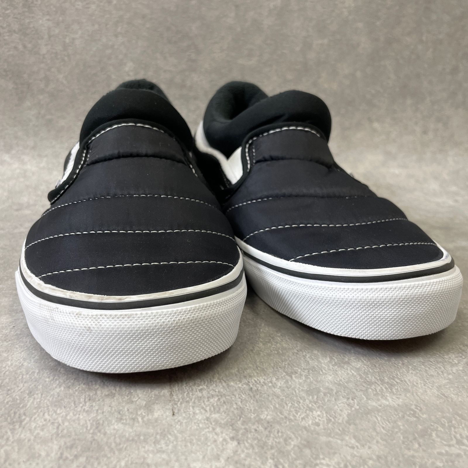 美品 VANS SLIP-ON MID バンズ スリッポン ミッド VN0009QUBA2 US9.5 