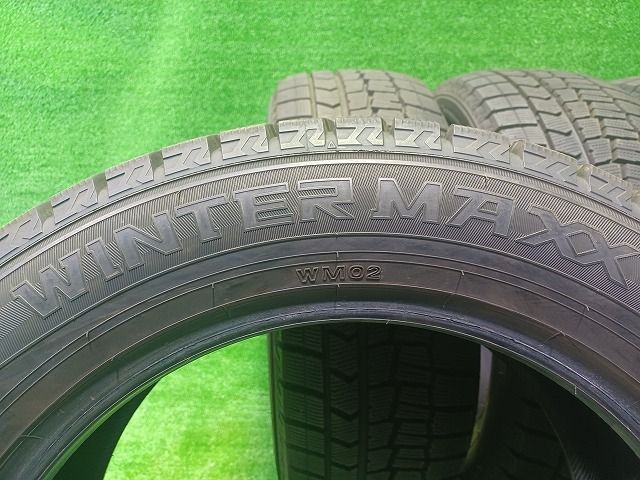 DUNLOP スタッドレス ダンロップ ウィンターマックスWM02 225 55R17 4本 8ミリ 1本2020年 FFCRYSTALESIA_COM