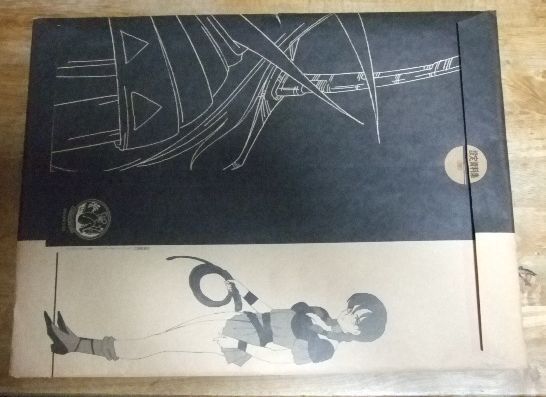 s1322【INORI GOYA 封筒入り】吸血鬼ハンターD 設定資料集 全40枚