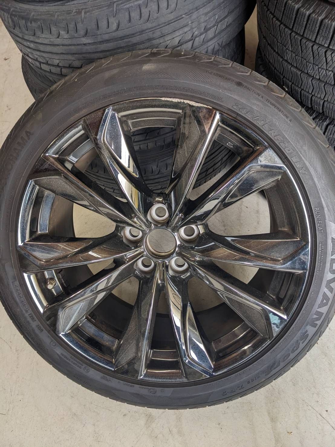 レクサス LS 純正 Fスポーツ 20インチアルミホイール 4本セット 純正