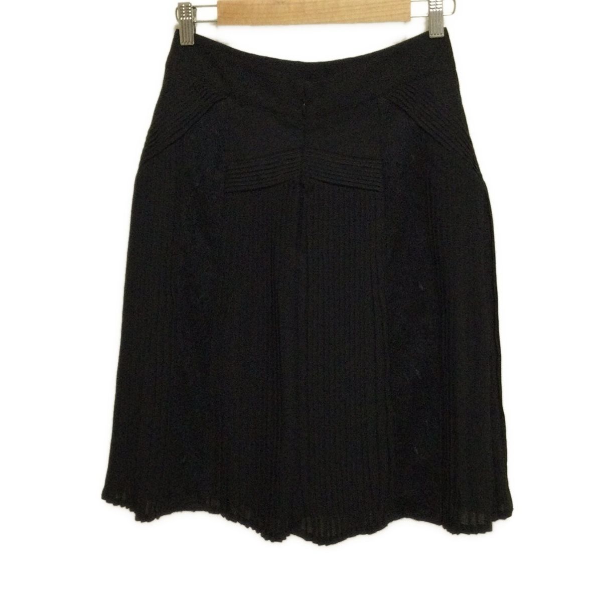 class roberto cavalli ひざ丈スカート レディース クラスロベルトカバリ 中古　古着 ロベルトカヴァリ RobertoCavalli スカート サイズ40 M - 白×黒×マルチ